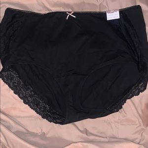 Cacique Full Cotton Brief Black 22/24